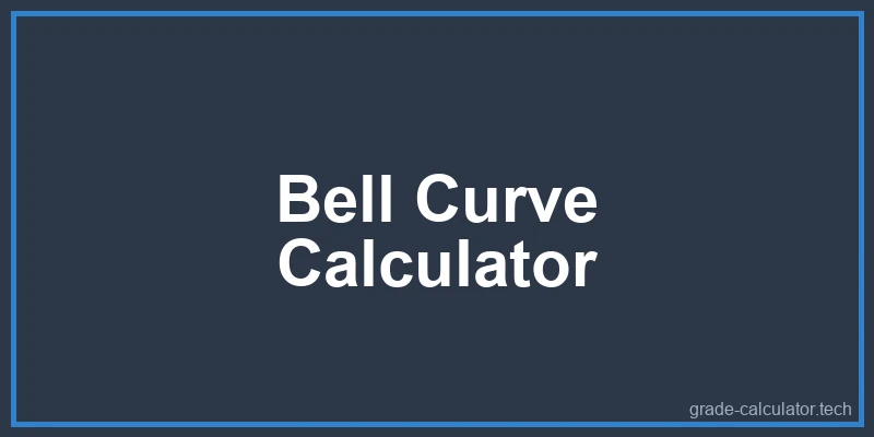 Bell Curve Calculator - bell curve calculator