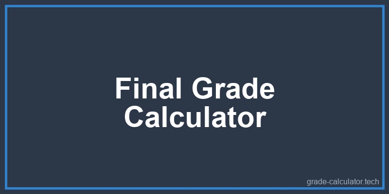 Diagram showing the calculation formula for required final exam scores to pass a class