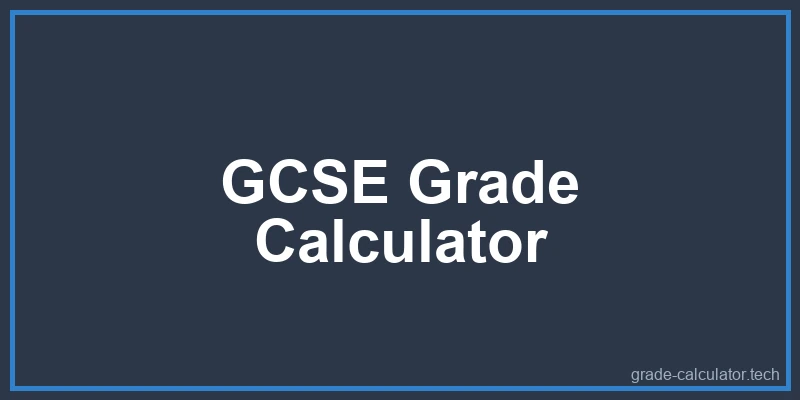 GCSE Grade Calculator Diagram