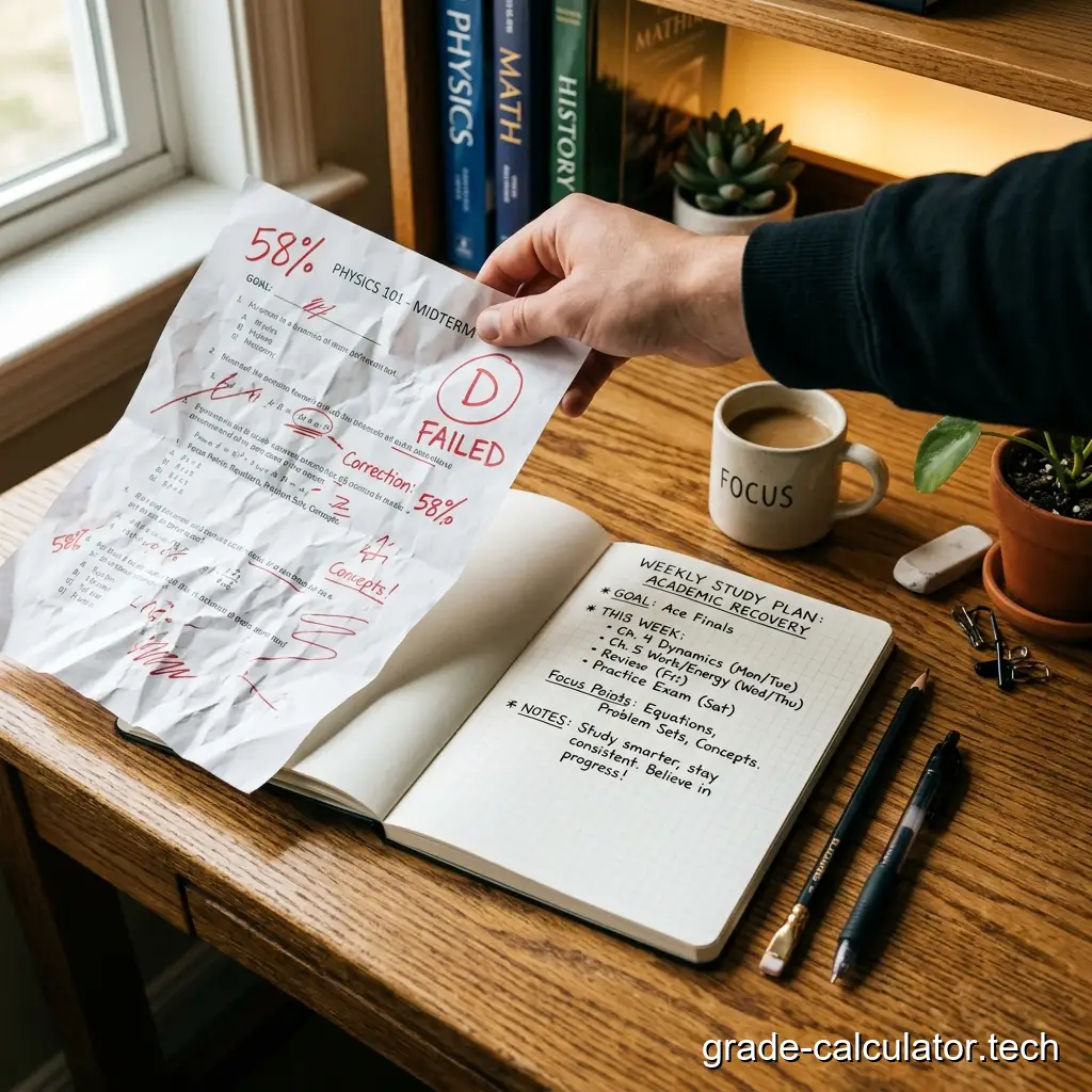how to recover from a bad test grade